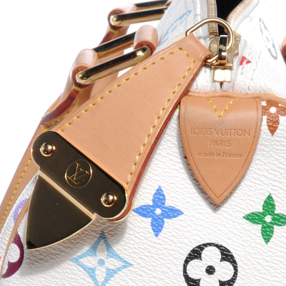 Louis Vuitton Monogram Multicolor Speedy 30 White 9 of 9