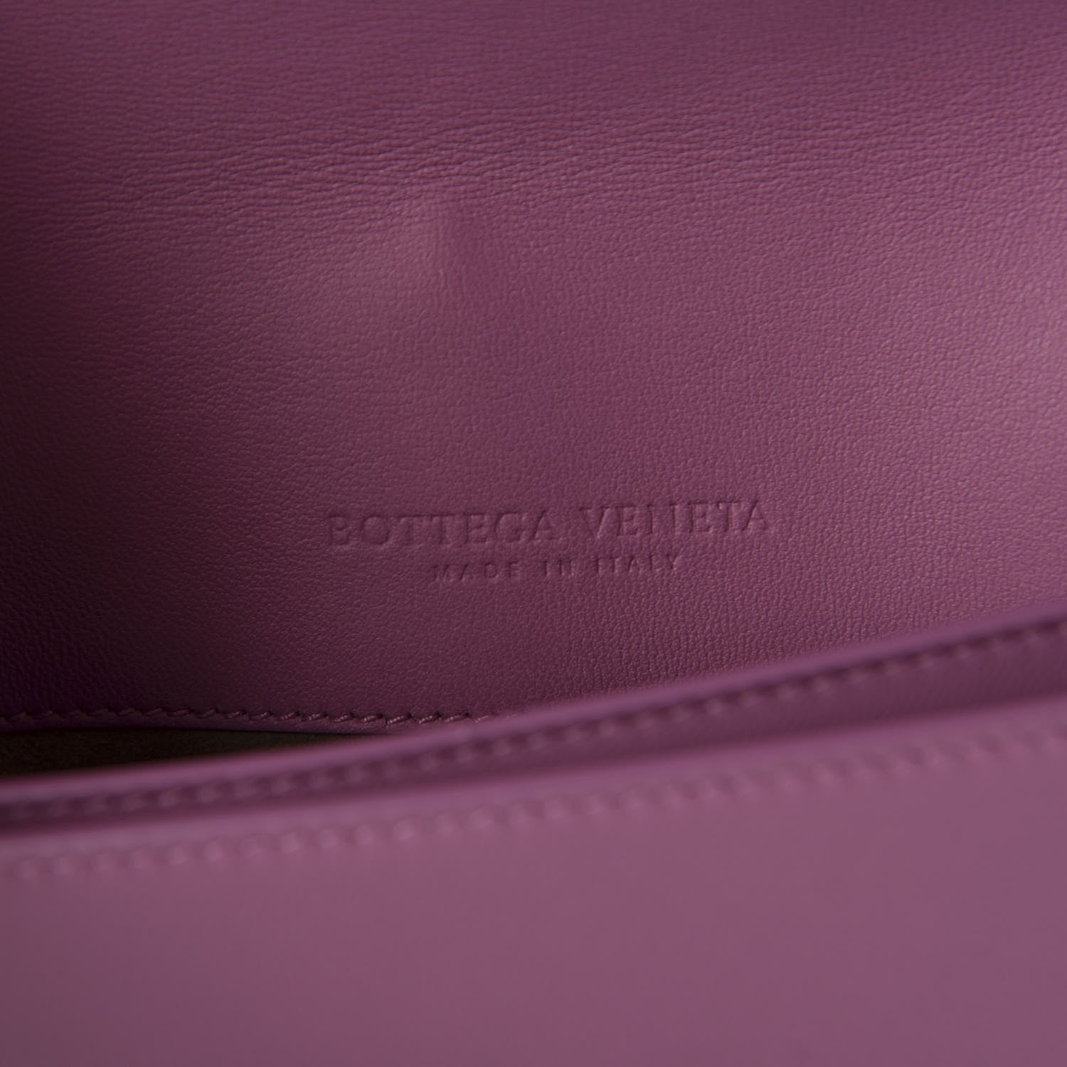 Bottega Veneta Nappa Karung Intrecciato Mini Montebello Crossbody Bag Purple Pink 7 of 8