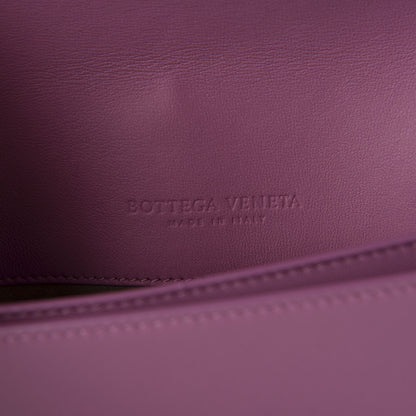 Bottega Veneta Nappa Karung Intrecciato Mini Montebello Crossbody Bag Purple Pink 7 of 8