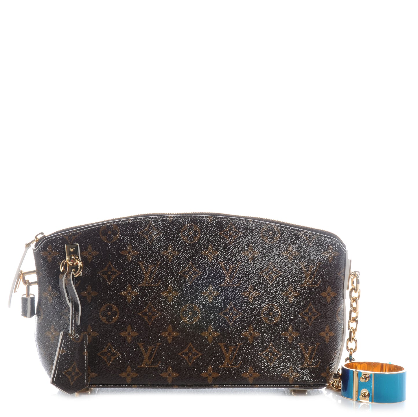 Monogram Shine Fetish Lockit Clutch