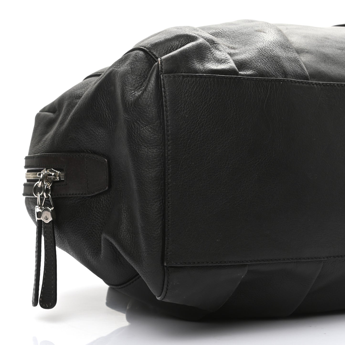 Calfskin Miss Madison Duffle Bag Black