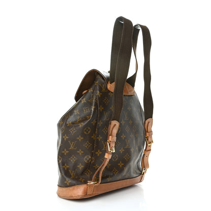 Louis Vuitton Monogram Montsouris GM Backpack 3 of 9