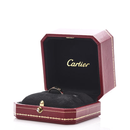Cartier 18K Pink Gold 3.5mm LOVE Wedding Band Ring 49 4.75 5 of 5