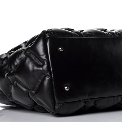 Chanel Calfskin Quilted Large Chesterfield Tote Black 11 of 11