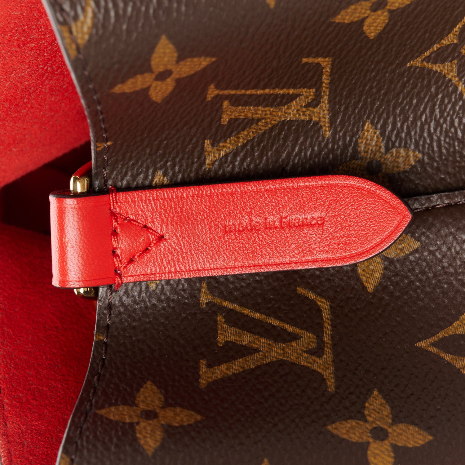 Louis Vuitton Monogram Neonoe MM Coquelicot 8 of 11
