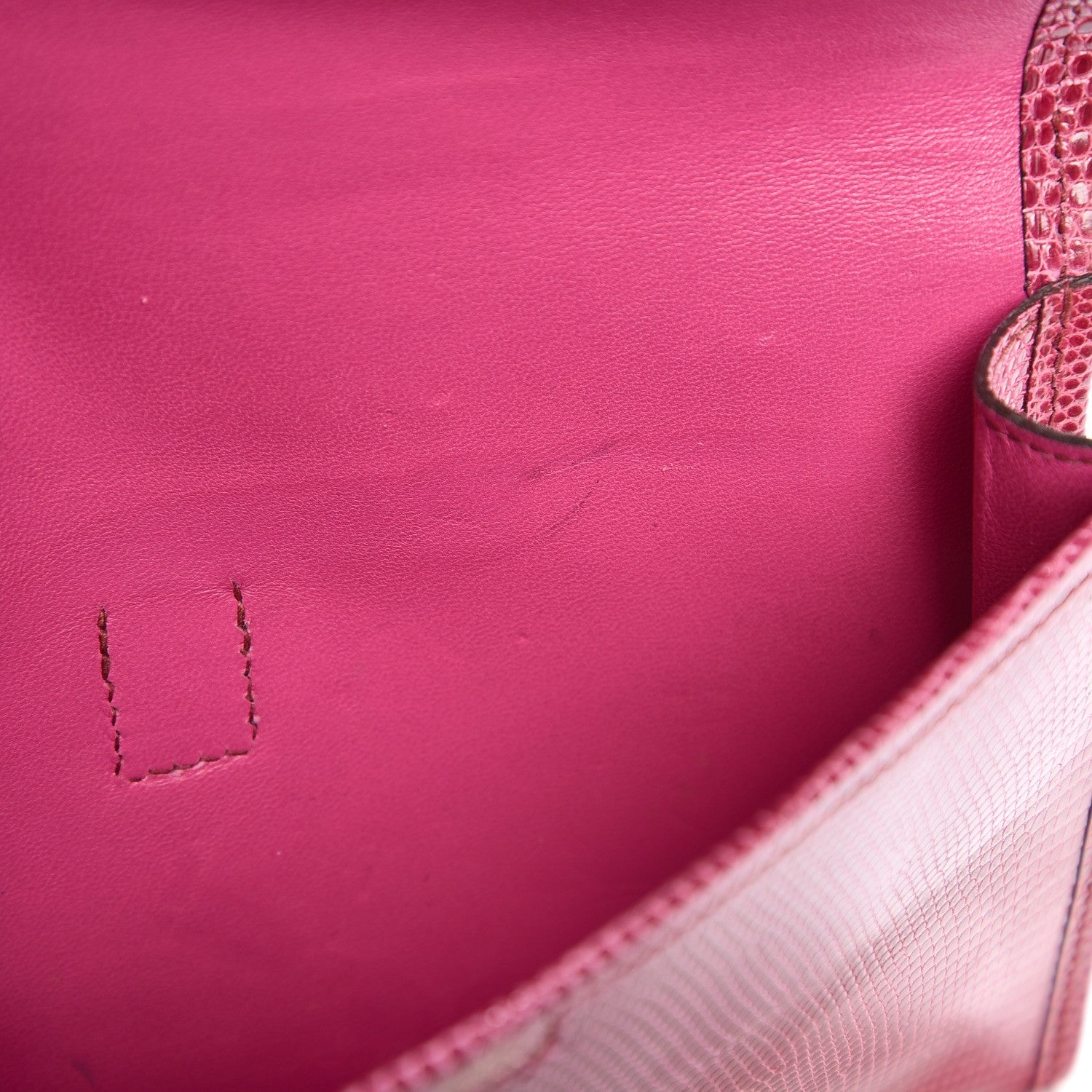 Hermes Lizard Mini Jige Clutch Violet 11 of 11