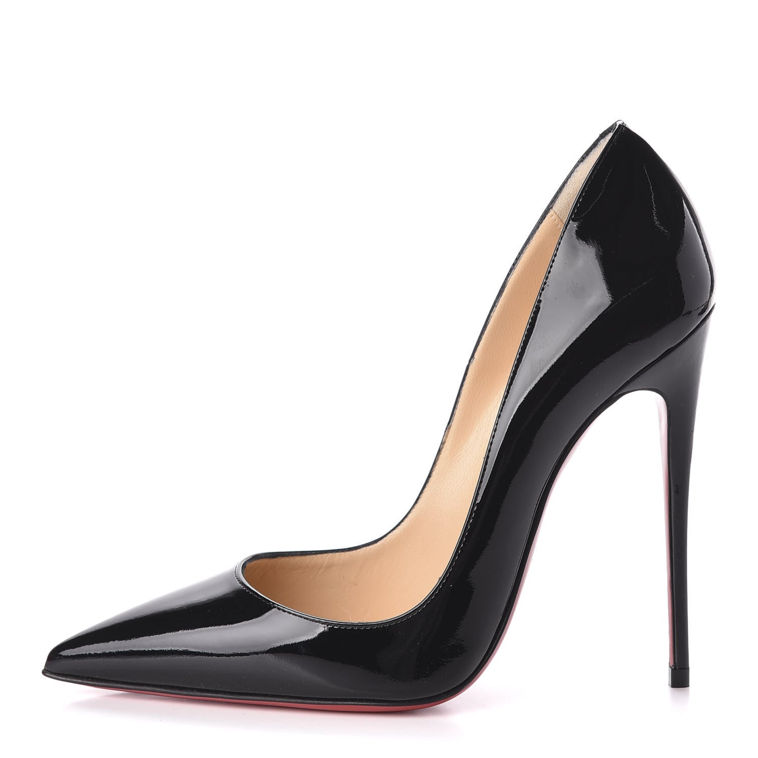 Christian Louboutin Patent So Kate 120 Pumps 37 Black 1 of 8