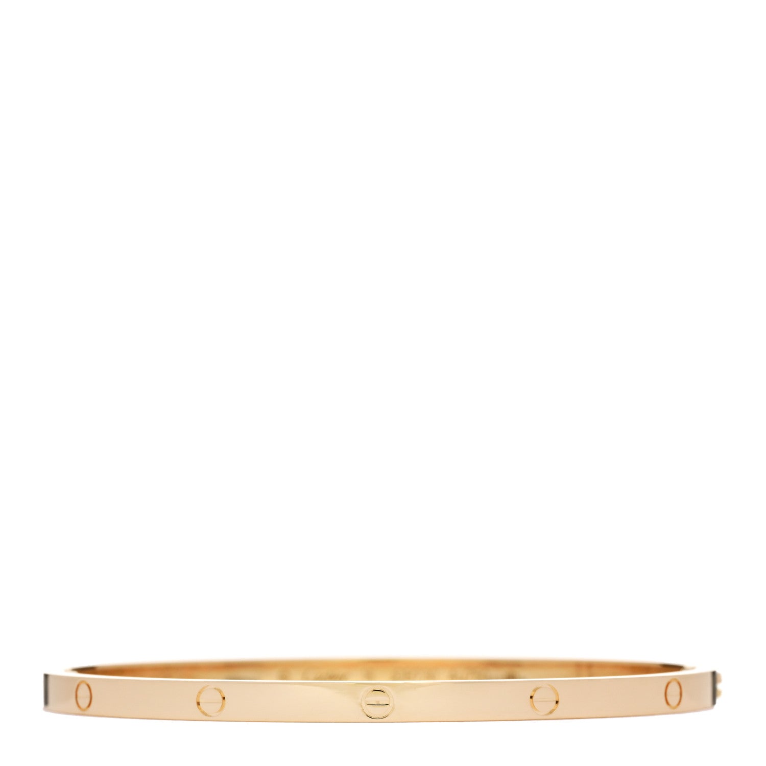 Cartier 18K Yellow Gold Small LOVE Bracelet 18 1 of 7