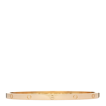 Cartier 18K Yellow Gold Small LOVE Bracelet 18 1 of 7