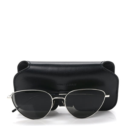 Saint Laurent Metal Cat Eye Sunglasses SL 310 Black 9 of 9