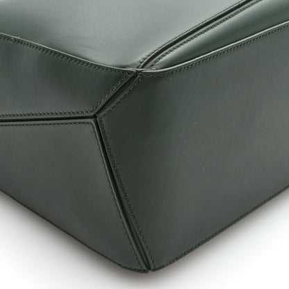 Loewe Satin Calfskin Monochrome Medium Puzzle Bag Vintage Khaki 8 of 9