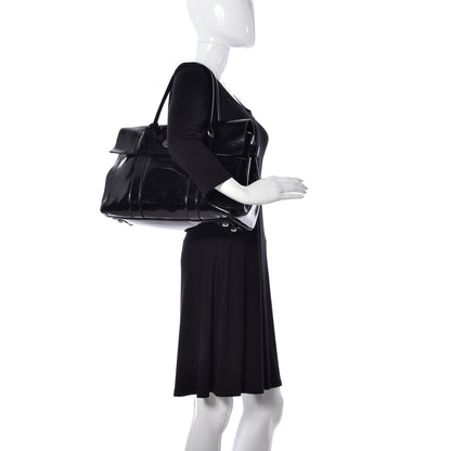 Mulberry Patent Bayswater Black 2 of 10
