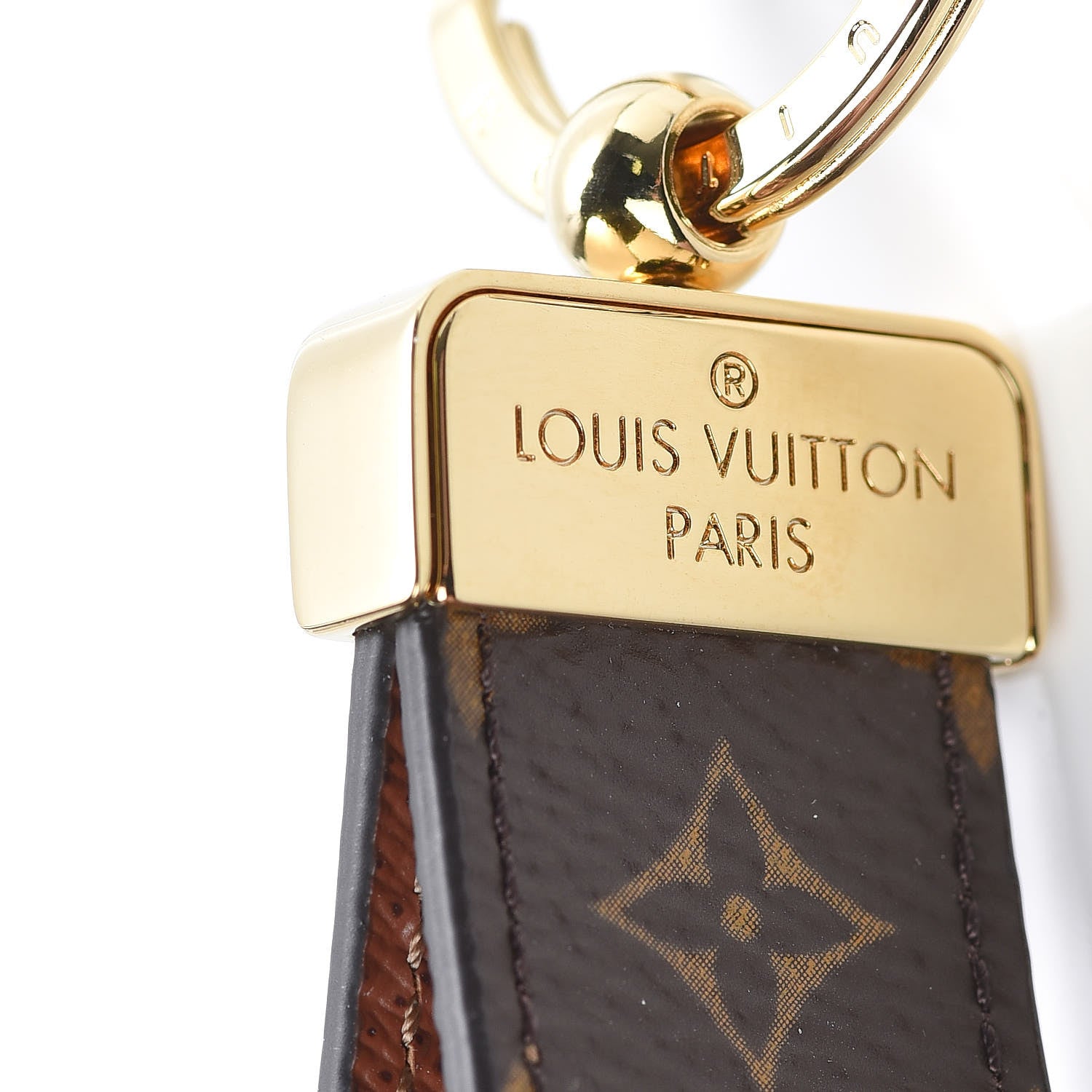 Louis Vuitton Monogram Dragonne Key Holder 4 of 5