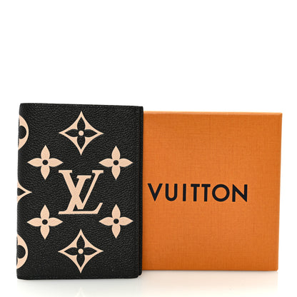 Louis Vuitton Empreinte Monogram Giant Passport Cover Black Beige 7 of 7