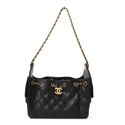 Chanel Caviar Quilted Mini Chanel 25 Handbag Black 1 of 10