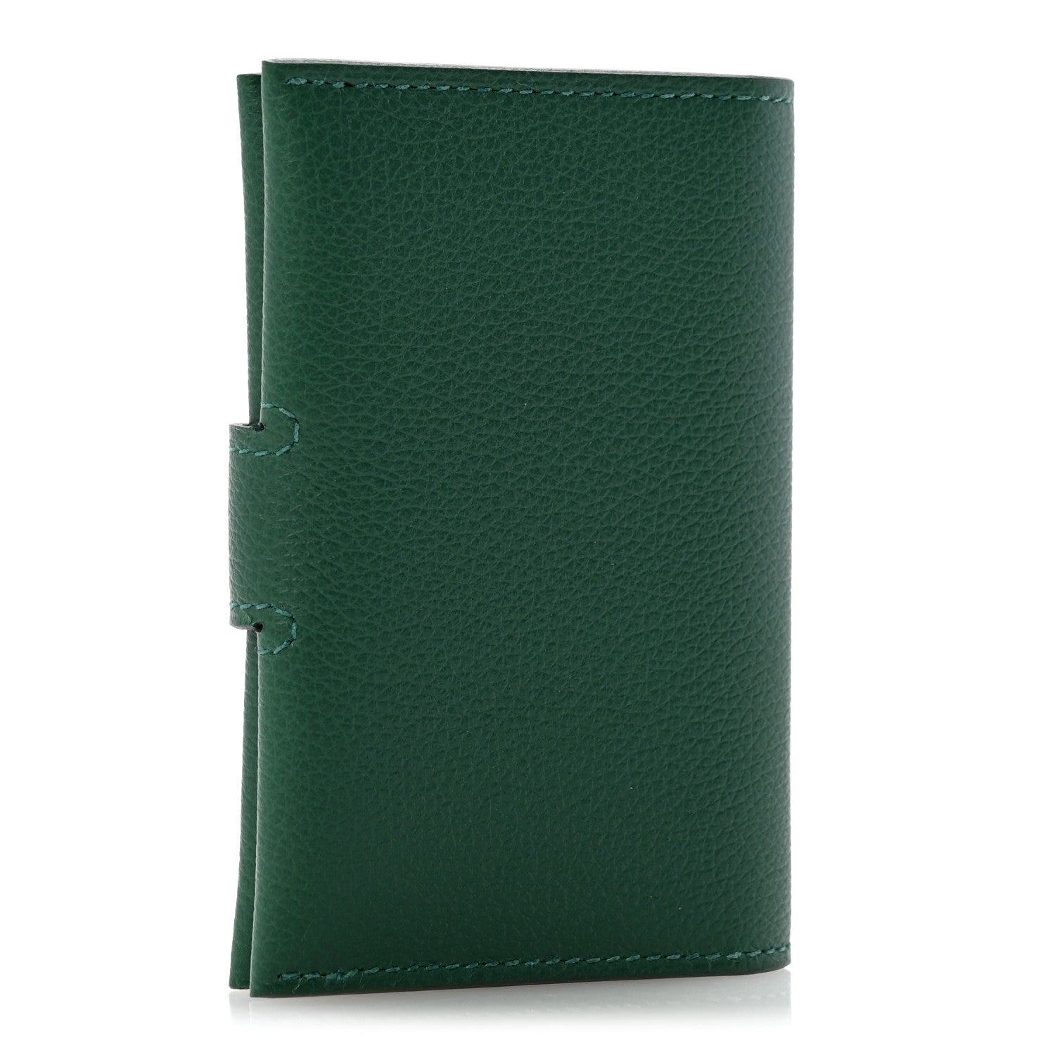 Hermes Evercolor Verso R.M.S Card Holder Vert Moyen Vert Fonce 3 of 8