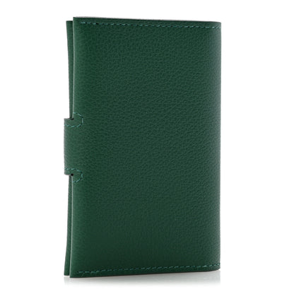 Hermes Evercolor Verso R.M.S Card Holder Vert Moyen Vert Fonce 3 of 8