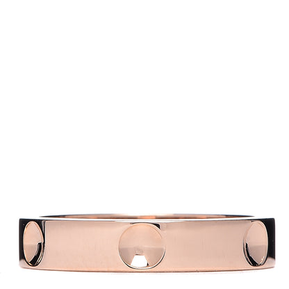 Louis Vuitton 18K Pink Gold Diamond Empreinte Band Ring 48 4.5 3 of 5