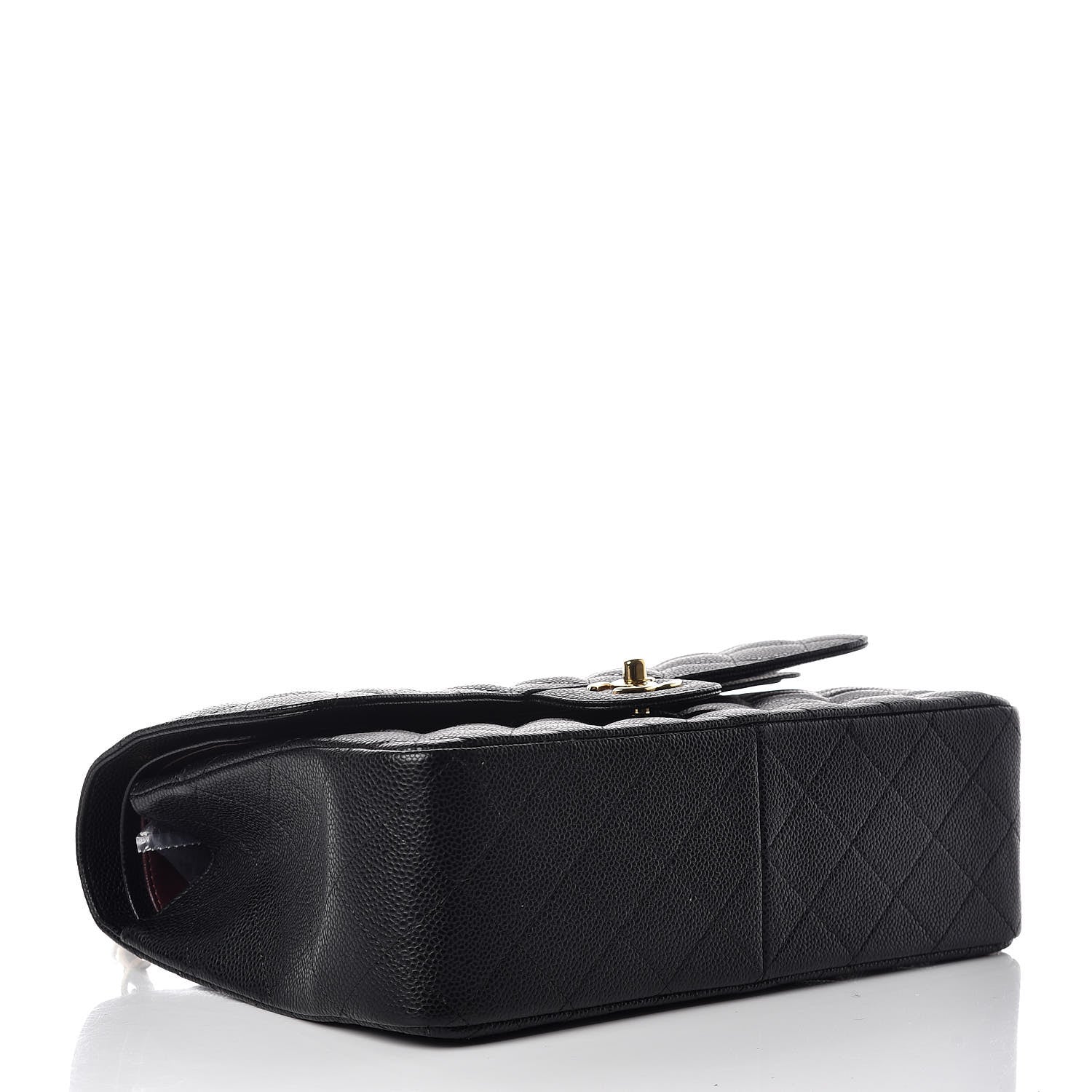 Chanel Caviar Quilted Jumbo Double Flap Black 5 of 11