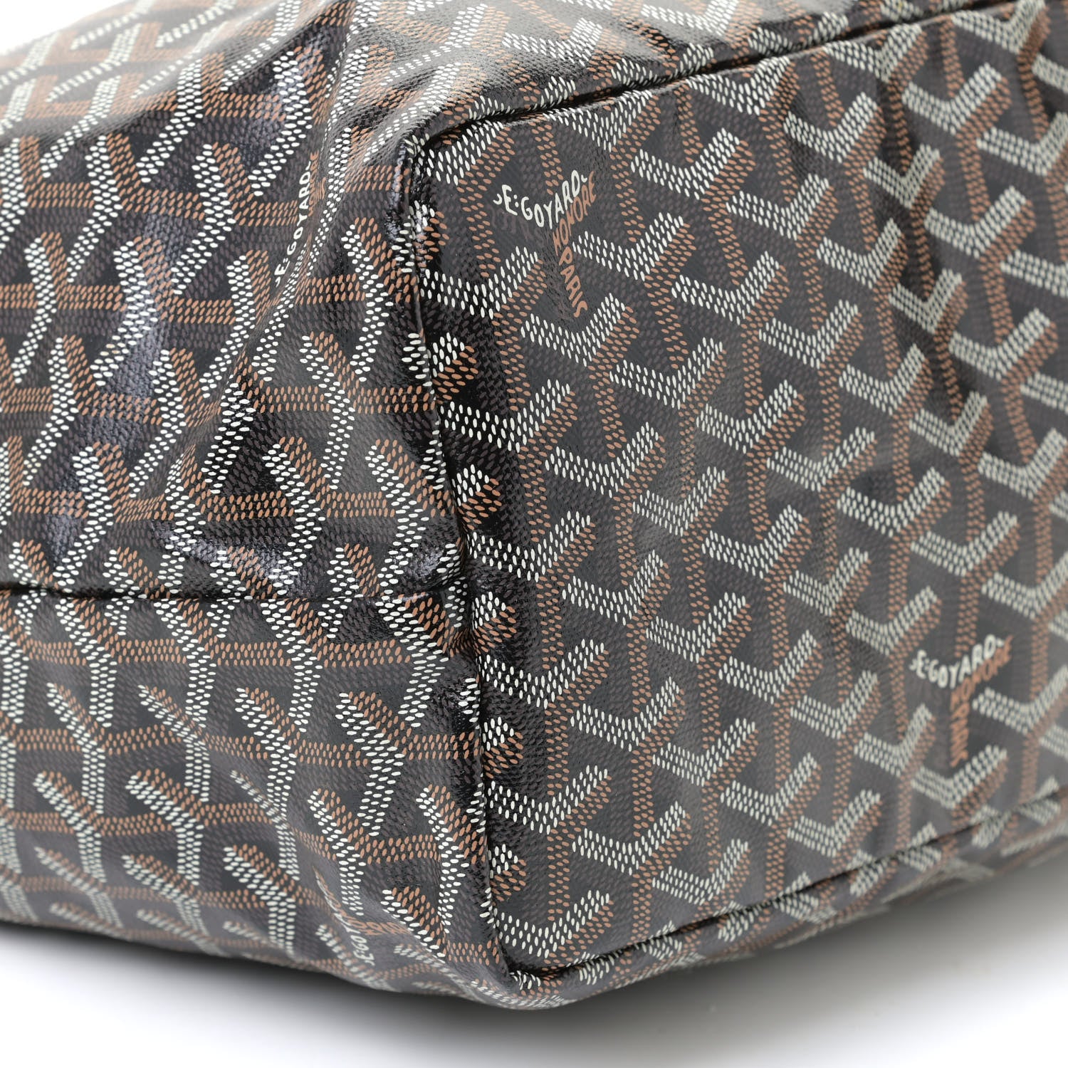 Goyard Goyardine Saint Louis PM Black Gold 5 of 6