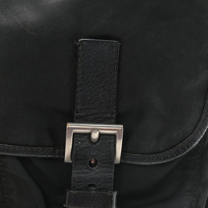 Prada Nylon Vela Messenger Bag Black 12 of 14