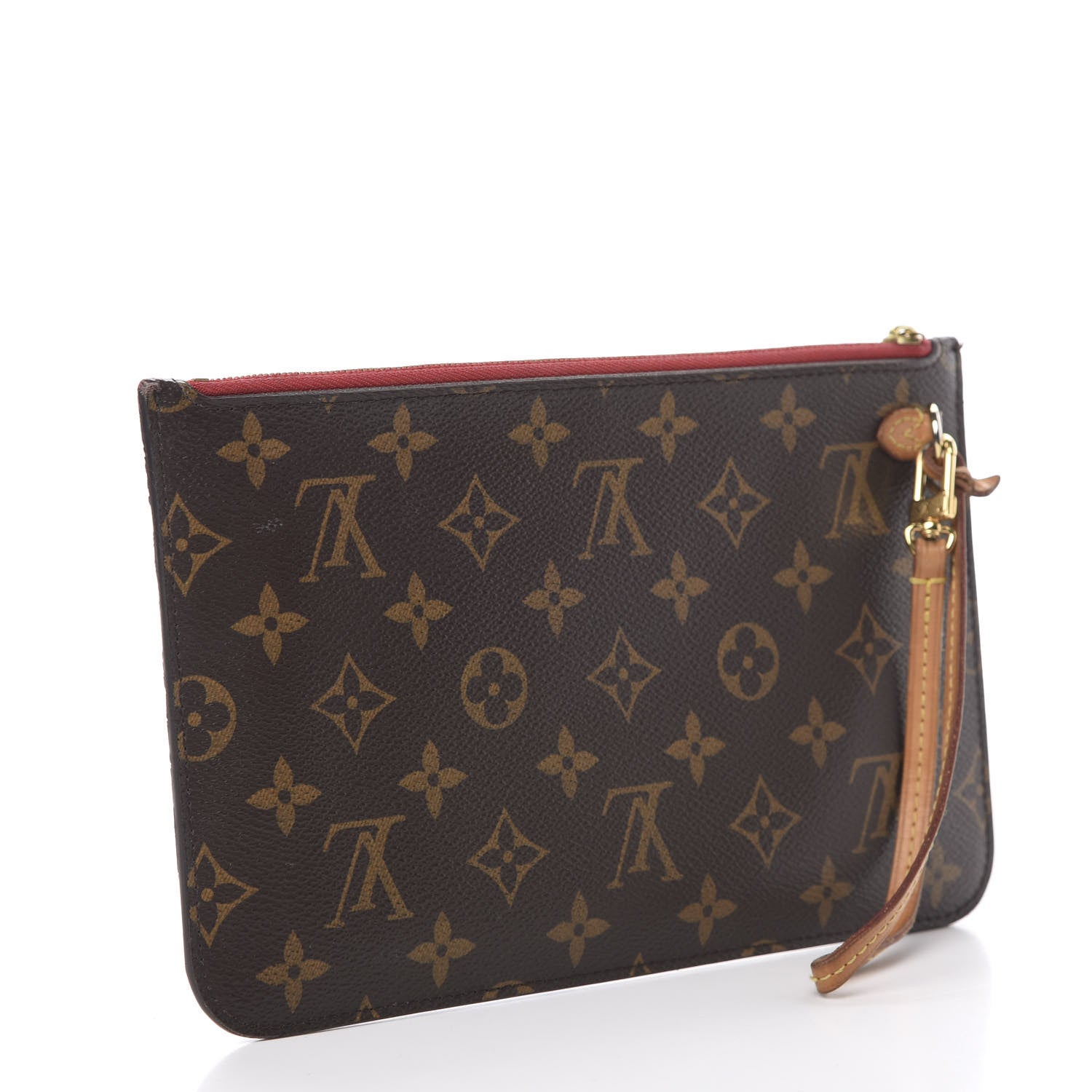 Louis Vuitton Monogram Neverfull MM GM Pochette Cherry 3 of 13