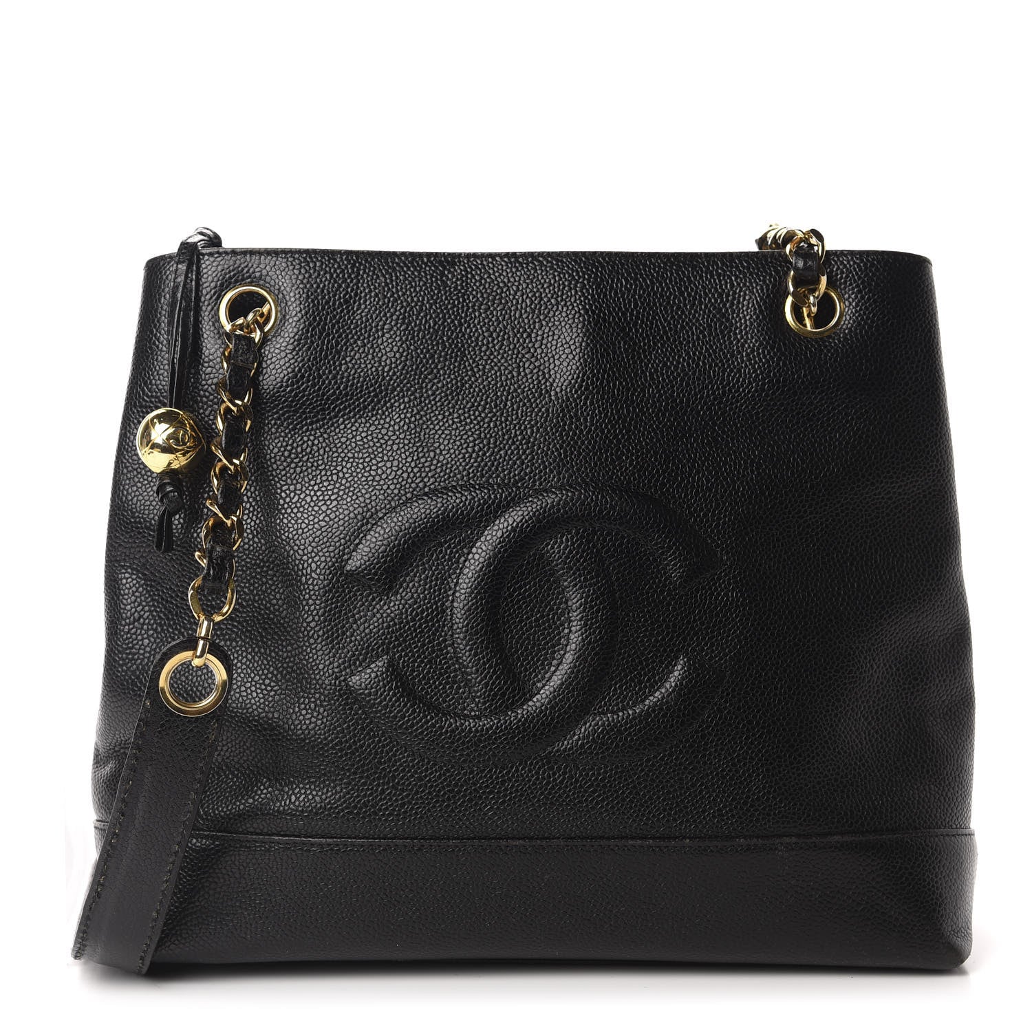 Chanel Caviar CC Shoulder Bag Black 1 of 11