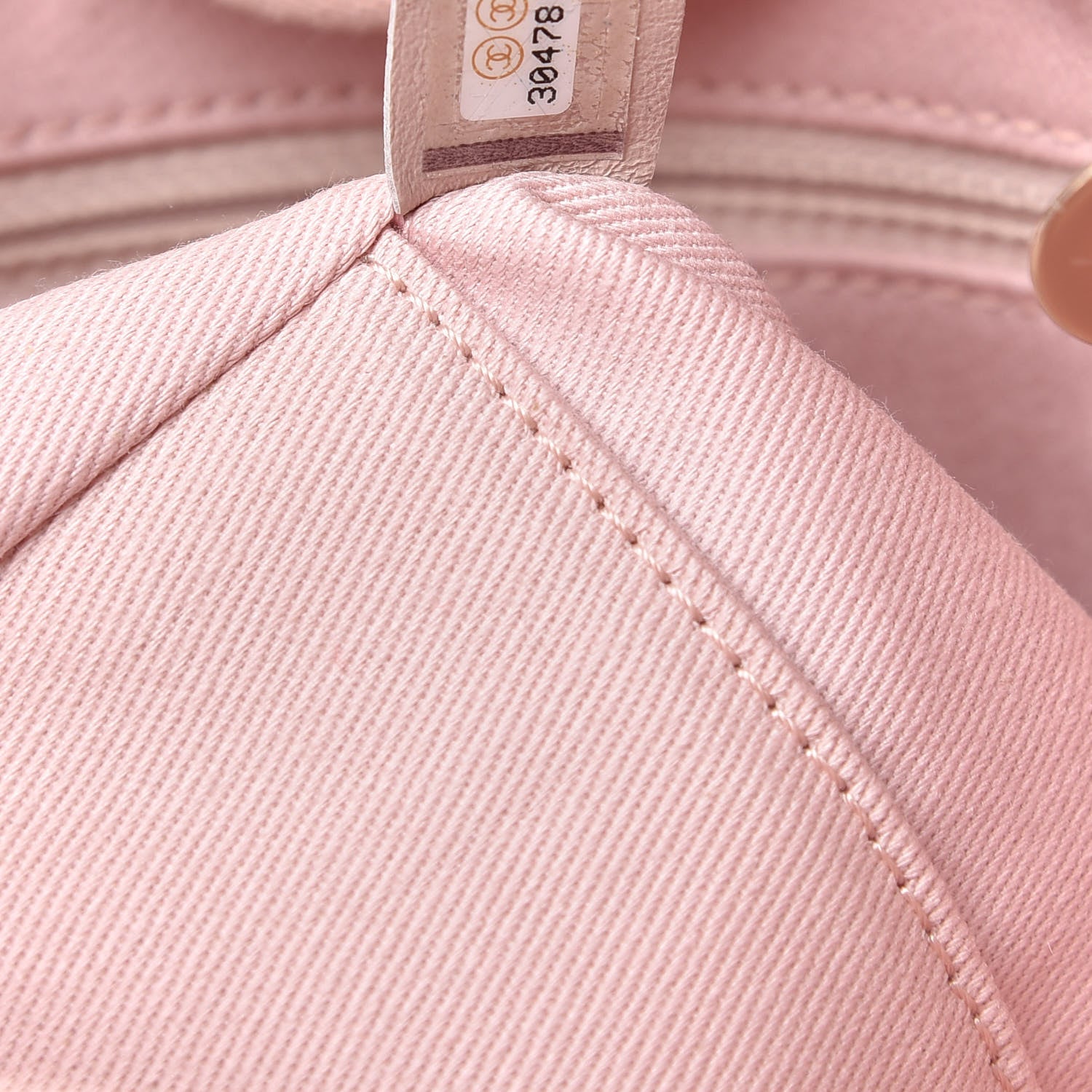Chanel Mixed Fibers Calfskin Mini Deauville Tote Rose Pink 7 of 10