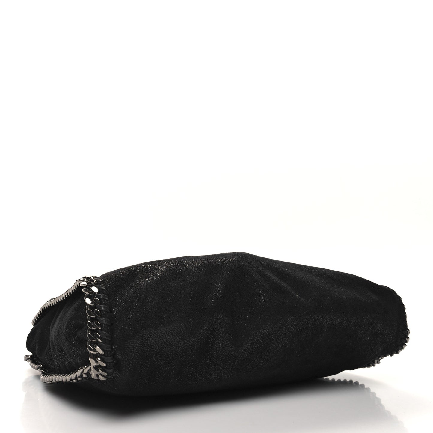 Shaggy Deer Falabella Fold Over Tote Black