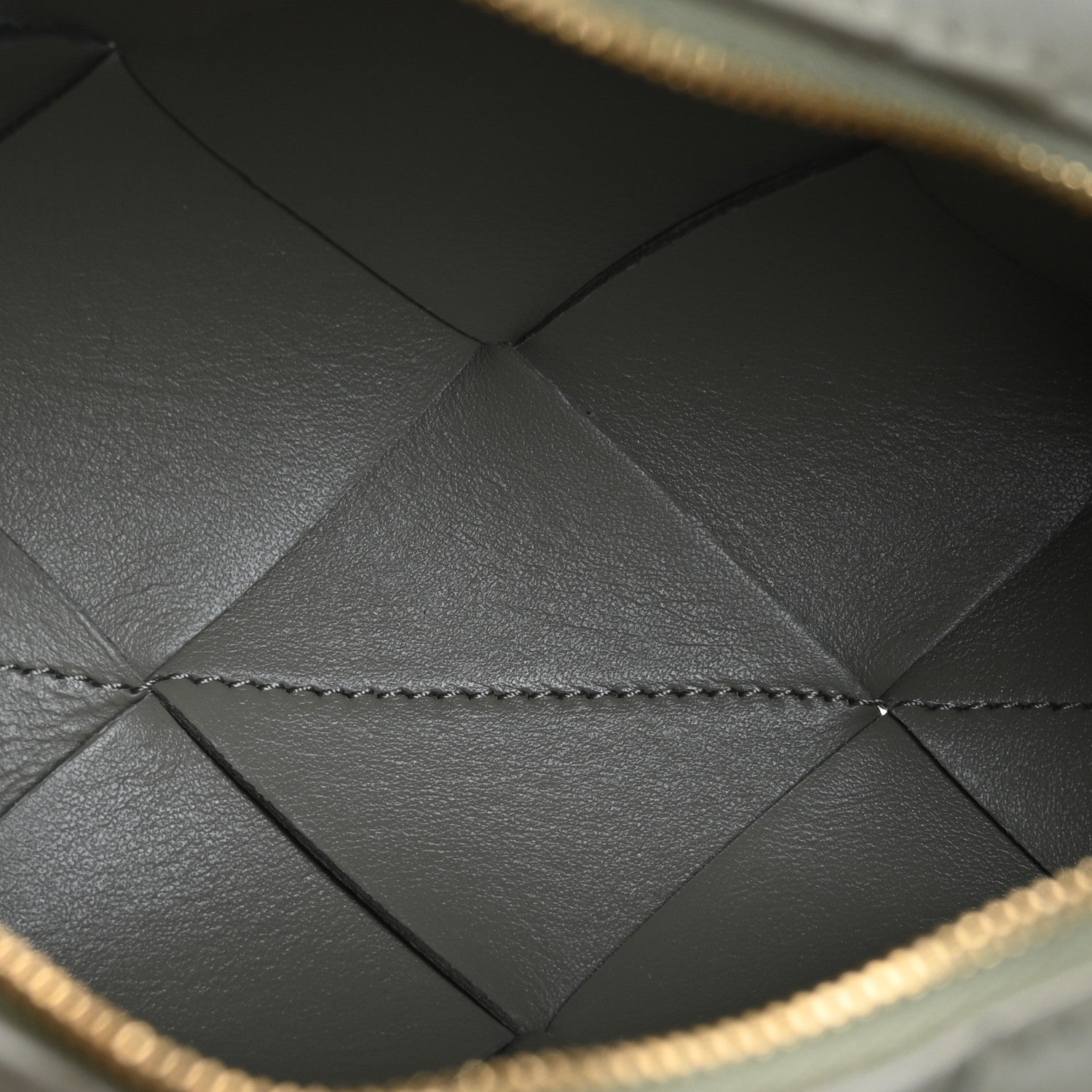 Bottega Veneta Lambskin Maxi Intrecciato Mini Cassette Camera Bag Travertine 5 of 11