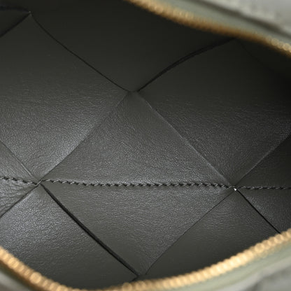 Bottega Veneta Lambskin Maxi Intrecciato Mini Cassette Camera Bag Travertine 5 of 11