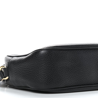 Gucci Pebbled Calfskin Small Soho Disco Bag Black 8 of 9