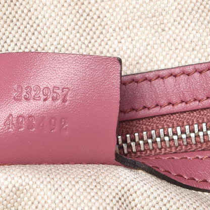 Gucci Monogram Medium Twins Tote Pink 8 of 12