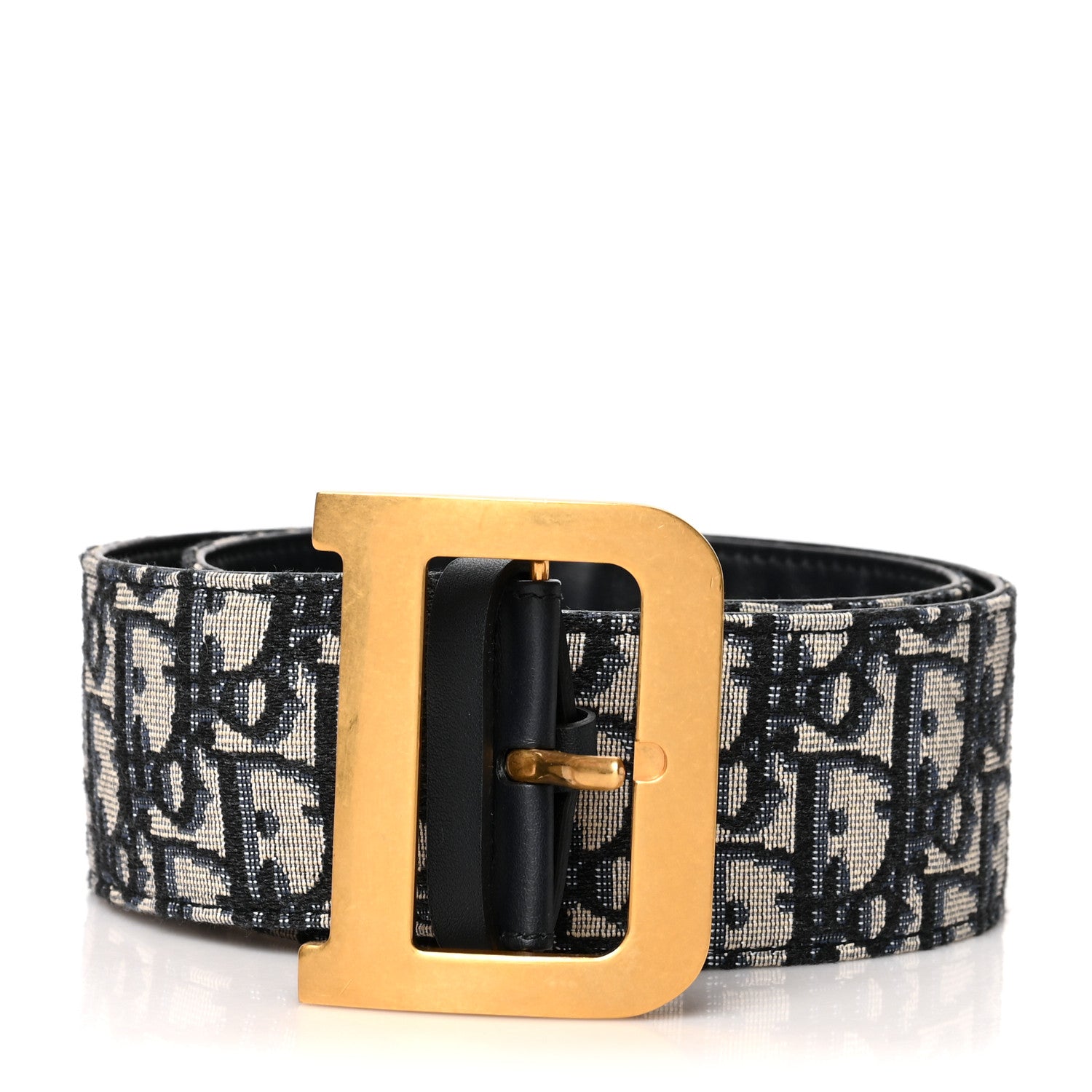 Christian Dior Oblique Diorquake Belt 75 Blue Multi 1 of 6