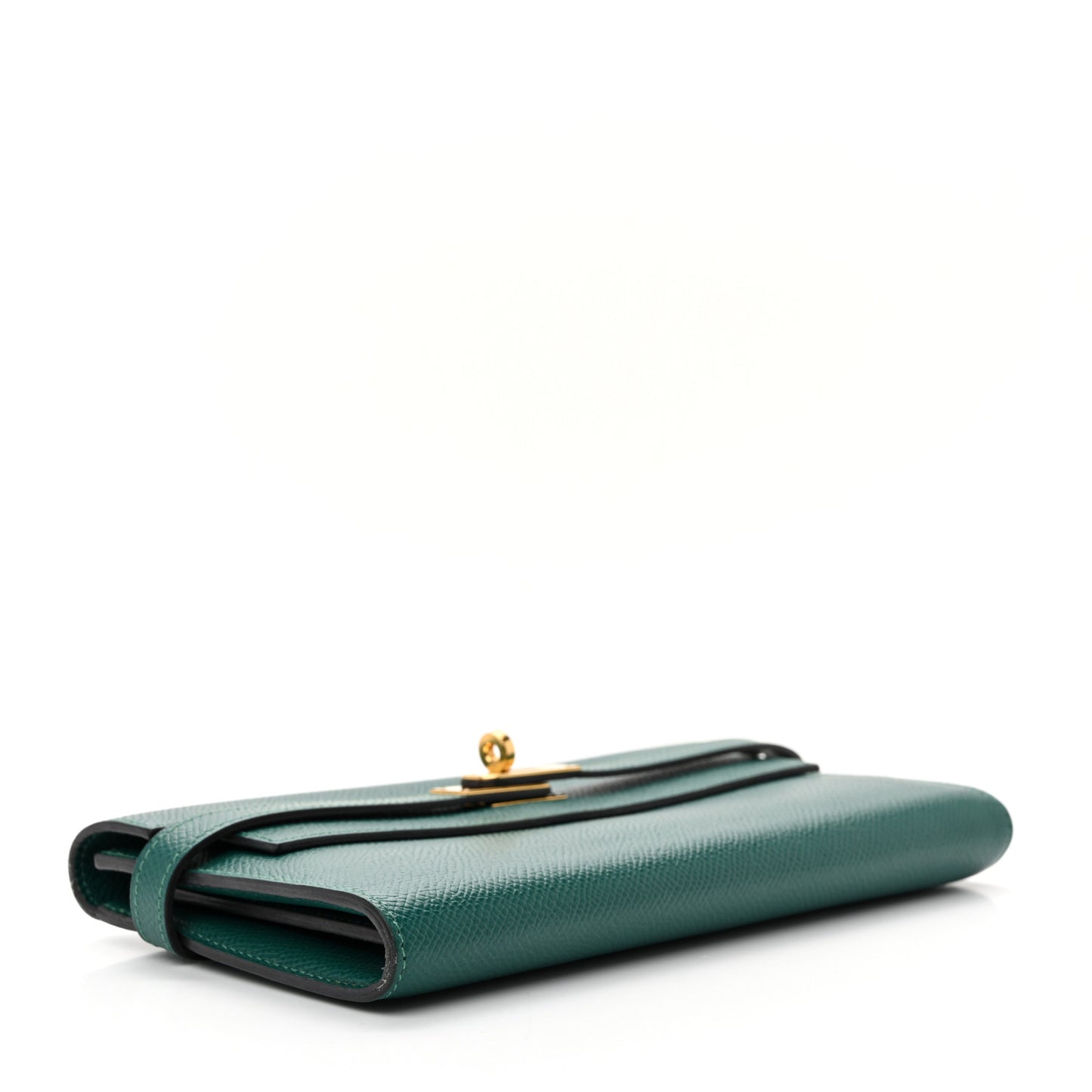 Epsom Kelly Longue Wallet Malachite
