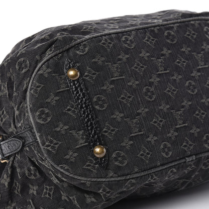 Louis Vuitton Denim Mahina XL Black 9 of 11