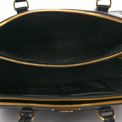 Prada Saffiano Large Galleria Double Zip Tote Black 5 of 8