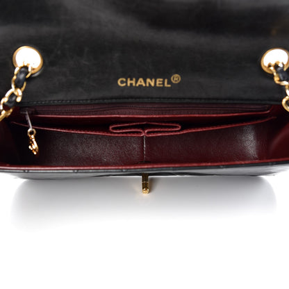 Chanel Lambskin Quilted Small Single Flap Black 5 of 8