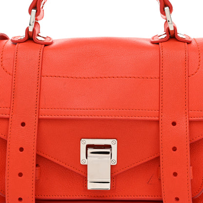 Proenza Schouler Lambskin Tiny PS1 Satchel Orange Pepper 7 of 15