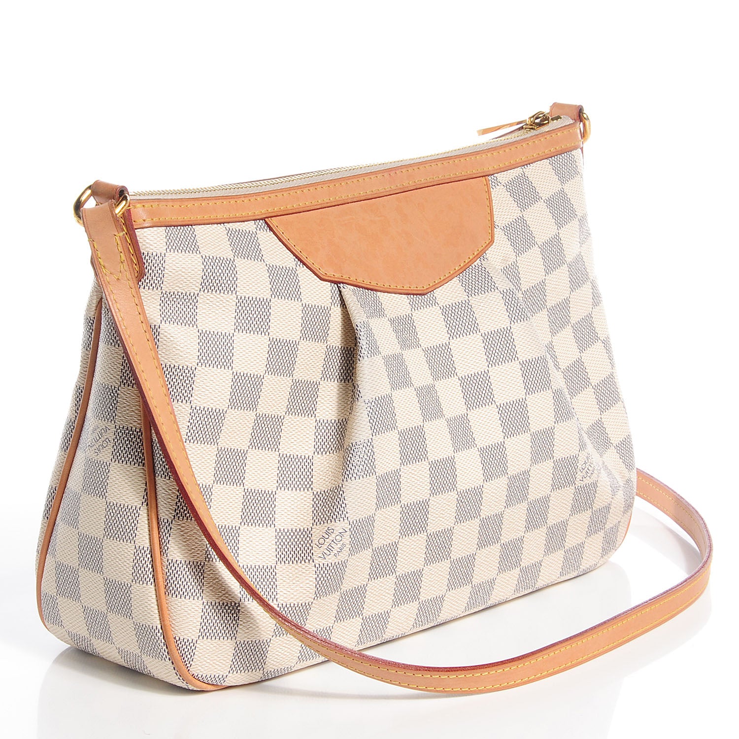 Louis Vuitton Damier Azur Siracusa PM 3 of 9