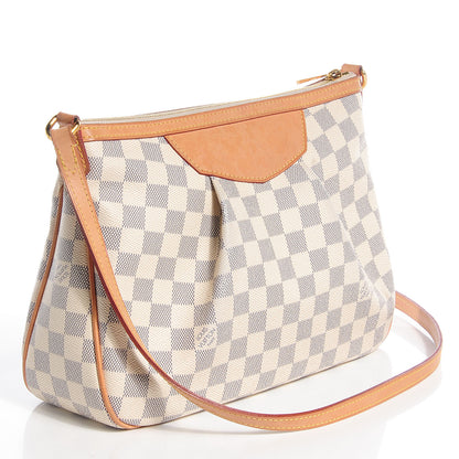 Louis Vuitton Damier Azur Siracusa PM 3 of 9