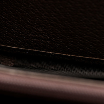 Gucci GG Supreme Monogram Web Ophidia Zip Around Wallet Brown 6 of 7