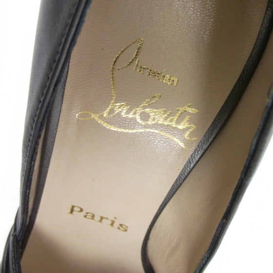 Leather Greissimo Platform Pumps 38.5