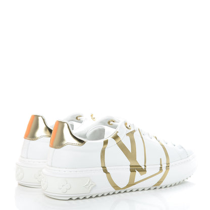 Louis Vuitton Calfskin Time Out Sneakers 39 Or 4 of 9