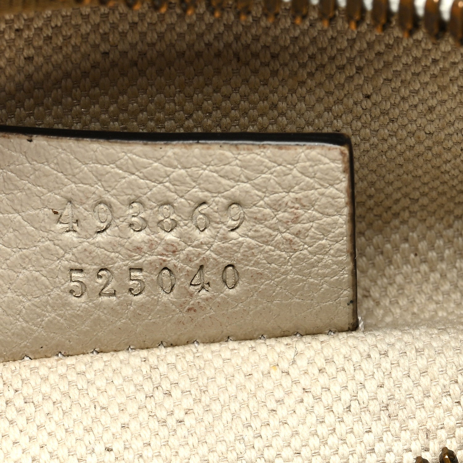 Gucci Grained Calfskin Small Logo Belt Bag White 7 of 13