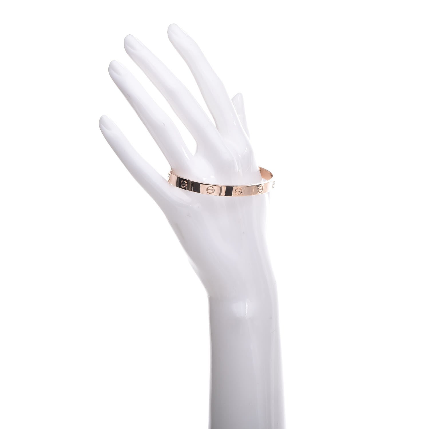 Cartier 18K Pink Gold LOVE Bracelet 19 2 of 5
