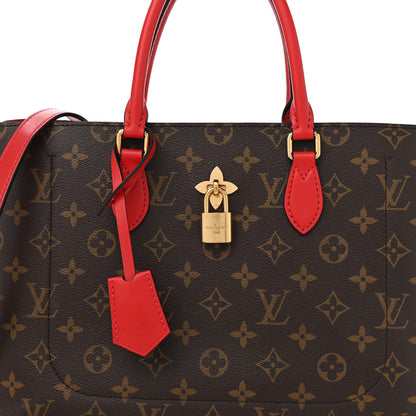 Louis Vuitton Monogram Flower Tote Coquelicot 8 of 12