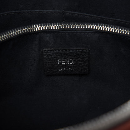 Fendi Vitello Dolce 4 Color Medium By The Way Boston Bag Pimento Black Multicolor 8 of 9