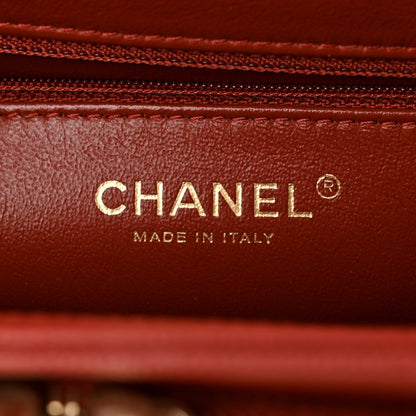 Chanel Caviar Quilted Medium Business Affinity Flap Red 6 of 13
