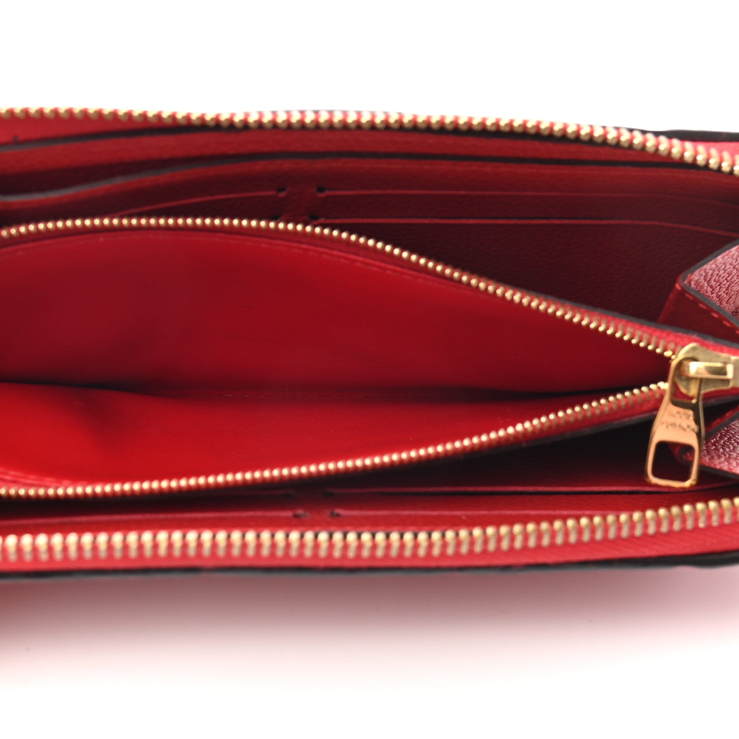 Louis Vuitton Empreinte Clemence Wallet Cherry 7 of 10